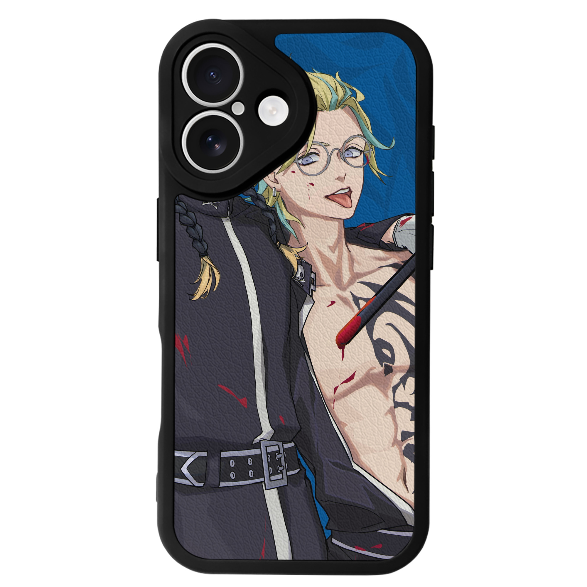 （画像用） 東京リベンジャーズ Tokyo Revengers 【iPhone 16シリーズ対応】シリコンスマホケース（レザー調） 材質：シリコン